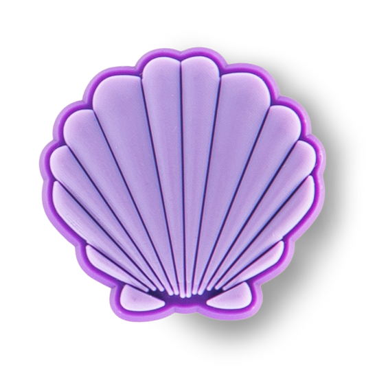 Lavender Sea Shell Charm