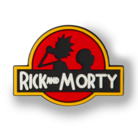 Rick & Morty Logo Charm