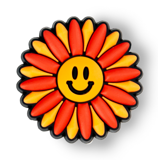 Smiley Sun Flower Charm