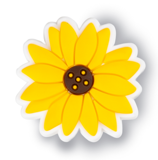 Yellow Sunflower Charm