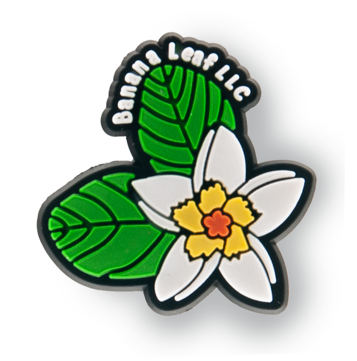 White Petal Flower Charm