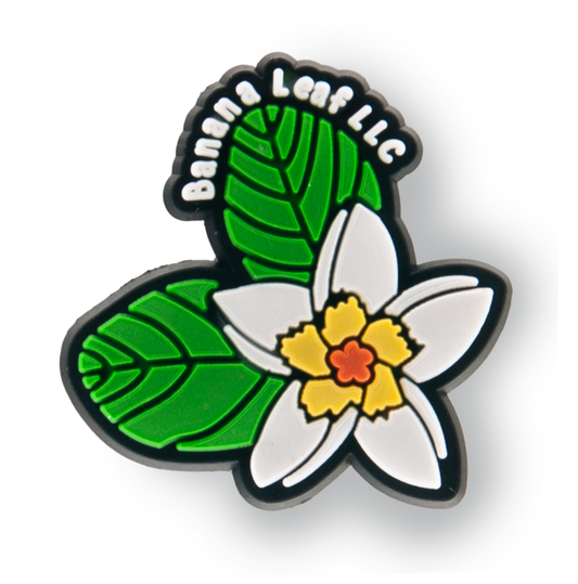 White Petal Flower Charm