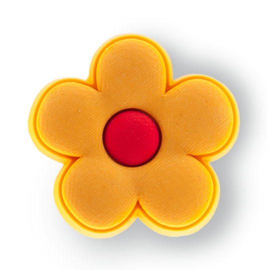 Yellow Daisy Flower Charm