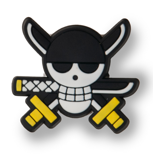Zoro Black Jolly Roger Charm